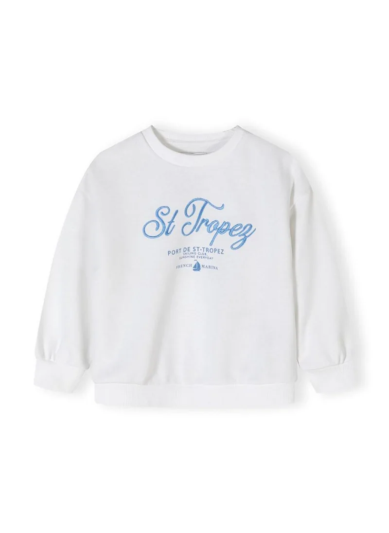 مينوتي Teen Girls Fleece Crew Neck Sweatshirt