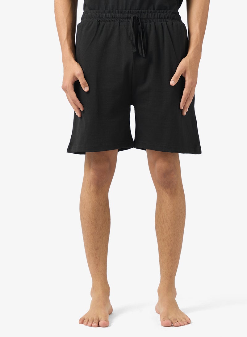 سفنتي فايف طقم بيجامة تي شيرت وشورت - Image 4