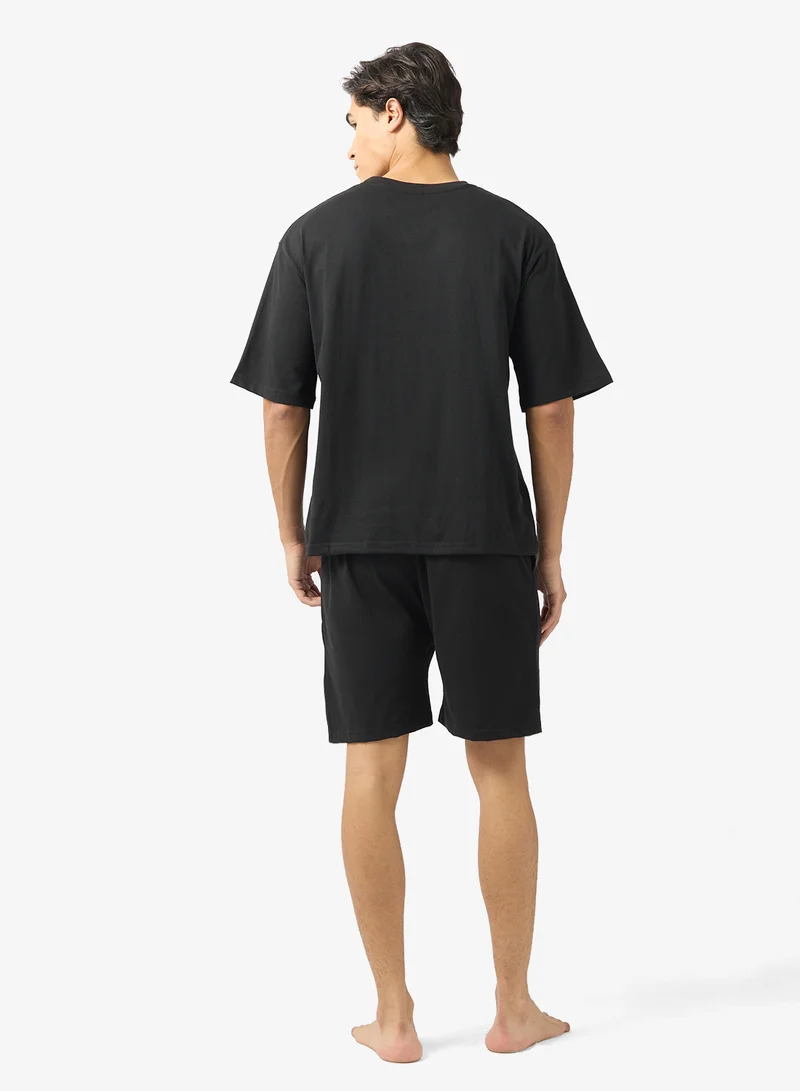 Seventy Five Nightwear T-Shirt & Shorts Set