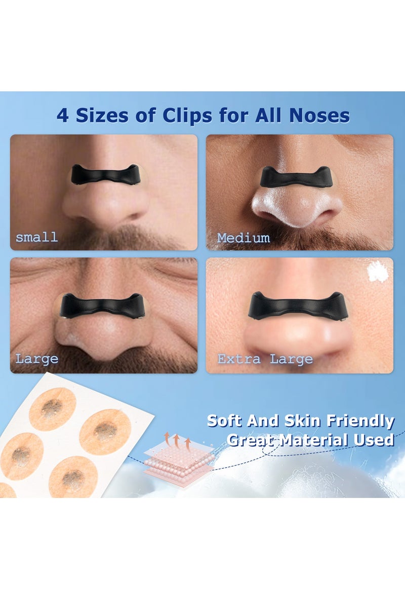 Necomi Anti-snoring nose patch Comfortable anti-snoring device (30 Count, Black) - Boost Oxygen Intake, Reduce Snoring, Improve Sleep Quality - Sweat Resistant, Skin Safe Nasal Strips - Image 5