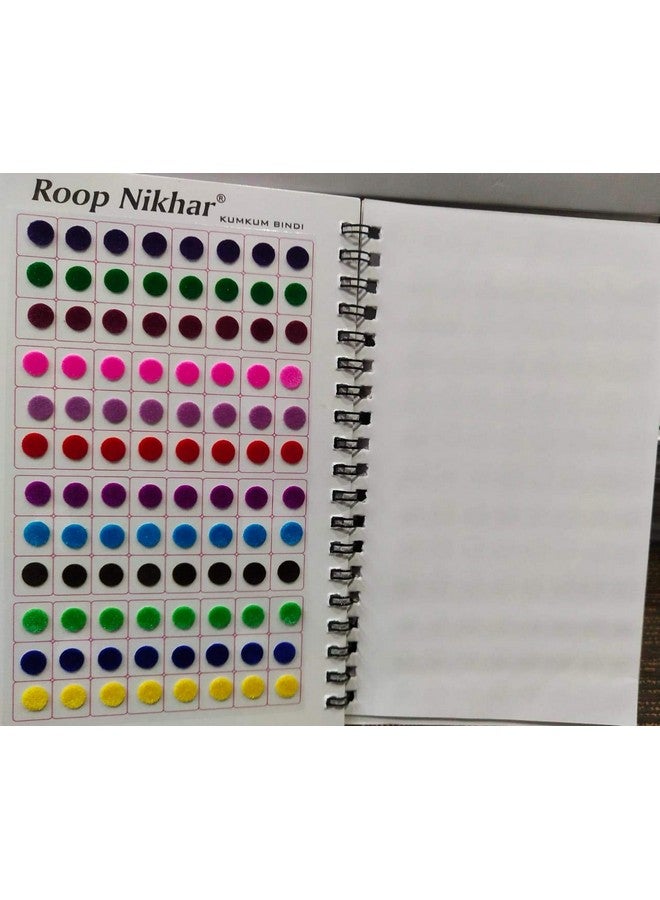 Roop Nikhar 960 Bindi Collection In One Book (Small)  - Image 4