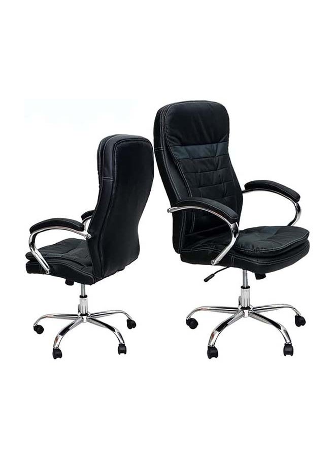 KARNAK Executive Office Chair PU Leather And Foam 360° Swivel Desk Chair Computer Table Chair  - Image 4