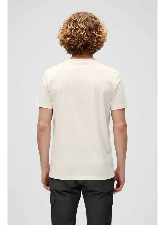 Bad Bear  Drawing Fish White Men's Printed T-Shirt. for Men | Best Price UAE