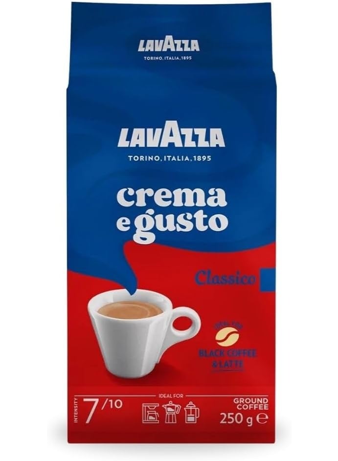 Lavazza Crema E Gusto Classico Ground Coffee 250grams - Image 3