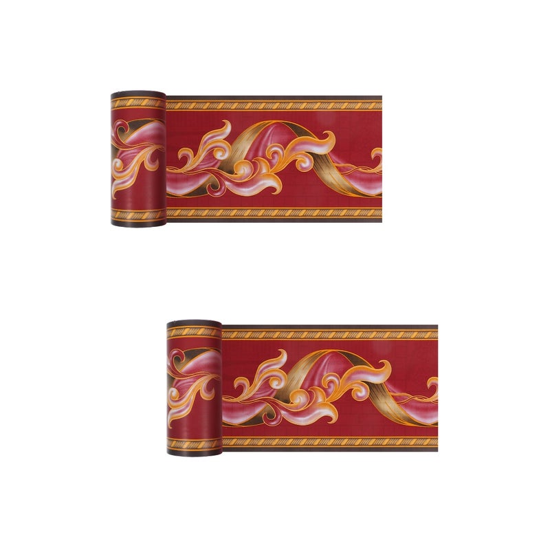 2 Rolls Decorative Corner Molding Trim Wall Corner Trim Flexible Adhesive Molding Trim - Image 1