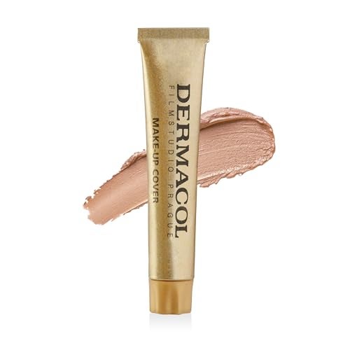 Dermacol Full Coverage Foundation Liquid Makeup Matte Foundation with SPF 30 Waterproof Foundation for Oily Skin Acne Under Eye Bags LongLasting Makeup Products 30g Shade 215 - Image 3
