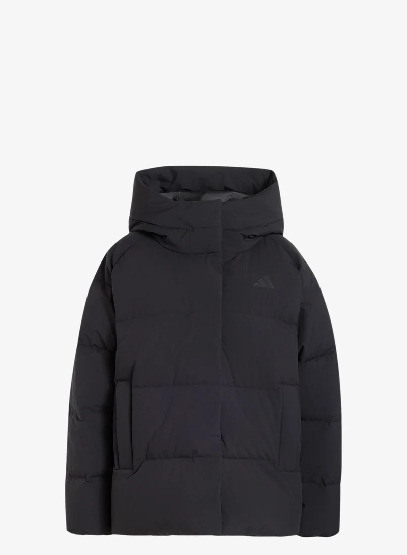 اديداس جاكيت بقبعة HELIONIC DOWN PUFFER