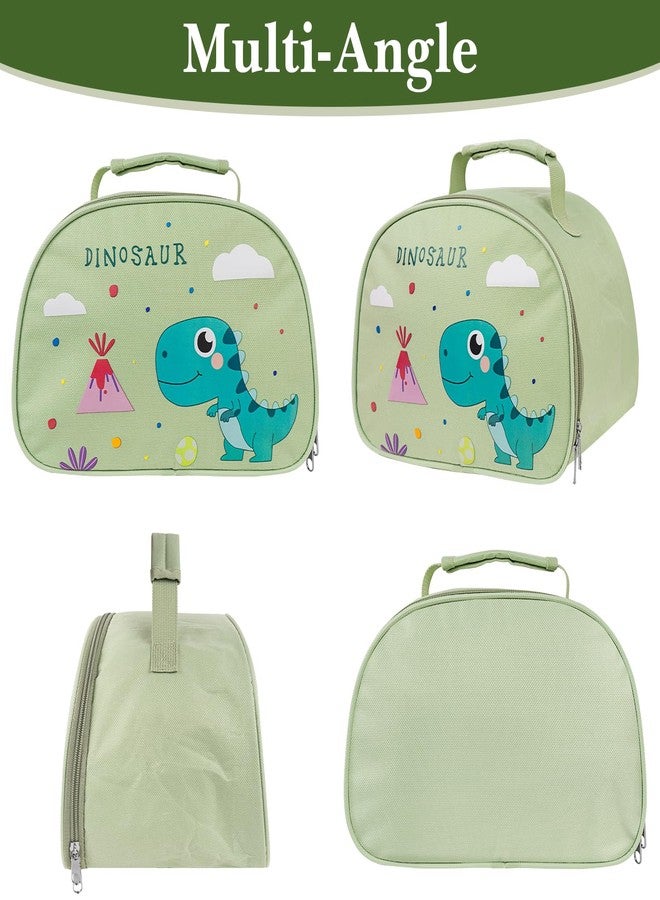 Linkidea Lunch Tote Bag, Large Capacity Lunch Tote Bag with Hand Strap, Portable Lunch Box Bag for Outdoor, Compatible with B.Box, Sunhanny, Pedeco, QQKO, Xgxn Lunch Box (Green) - Image 5