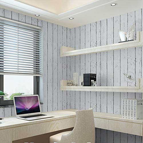 wolpin Self Adhesive, Wall Stickers Wallpaper (45 x 1000 CM, Pearl White) | Plank Nautical Kids Room Decor | Self Adhesive Peel & Stick Wall Sticker | for Furniture, Wardrobe Makeover Decals - Image 4
