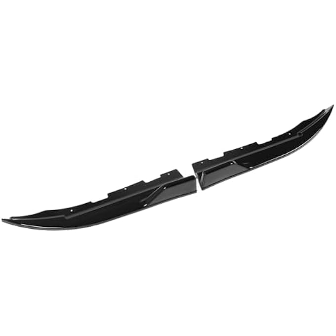 Eujgoov Heck Bumper Lip Siffusor Stylish Decorative Spoiler Set for 4 Series G26 M Sport 2020+ Owner (Bright Black) - Image 3