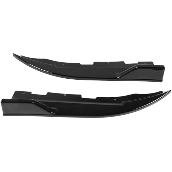 Eujgoov Heck Bumper Lip Siffusor Stylish Decorative Spoiler Set for 4 Series G26 M Sport 2020+ Owner (Bright Black) - Image 1