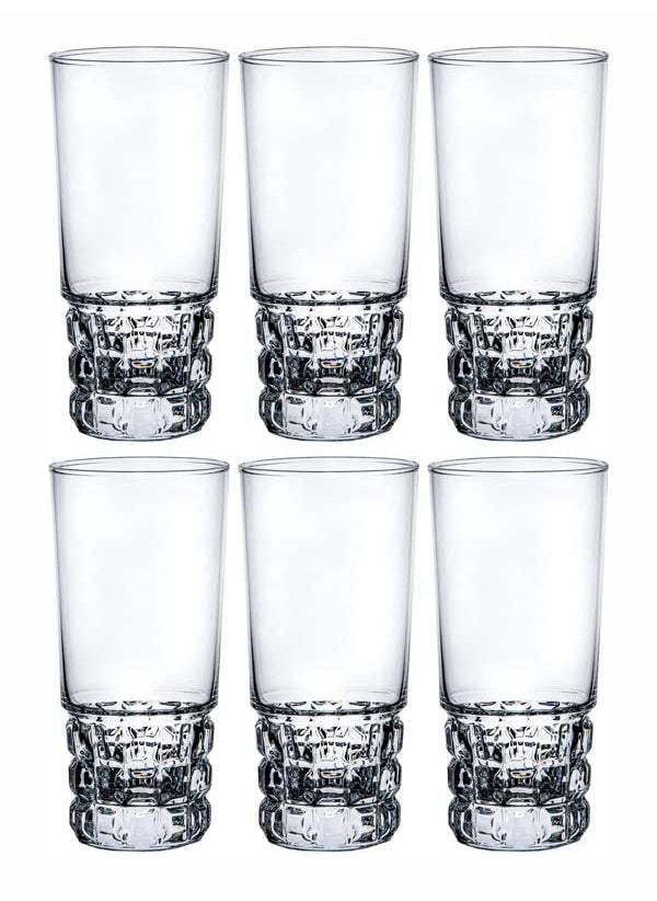 Luminarc Luminarc Glass Quadrilie HB Tumbler (Set of 6pcs) LM-P4789  - Image 4