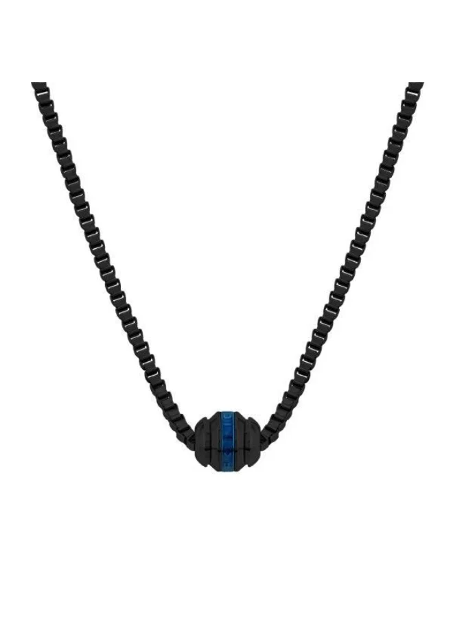 بوليس Tajik Black and Blue Necklace for Men