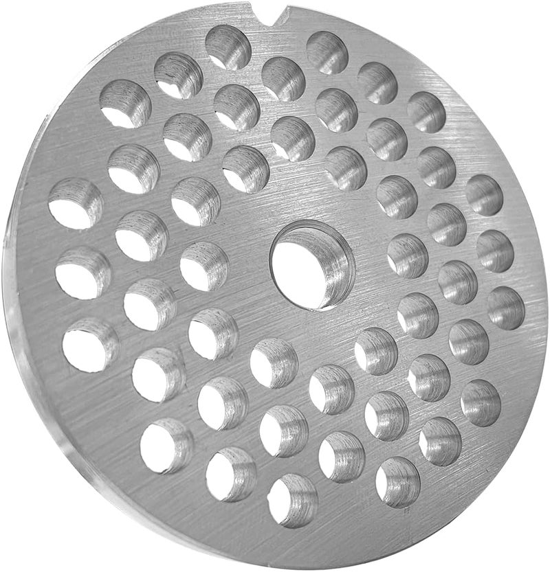 OUSTUE #12 Stainless Steel Meat Grinder Plate Discs Blades Compatible with FGA Food Chopper and Hobart, Cabelas, Weston, LEM, MTN Meat Grinders,Cutting Disks Heavy Duty (6mm Hole) - Image 1