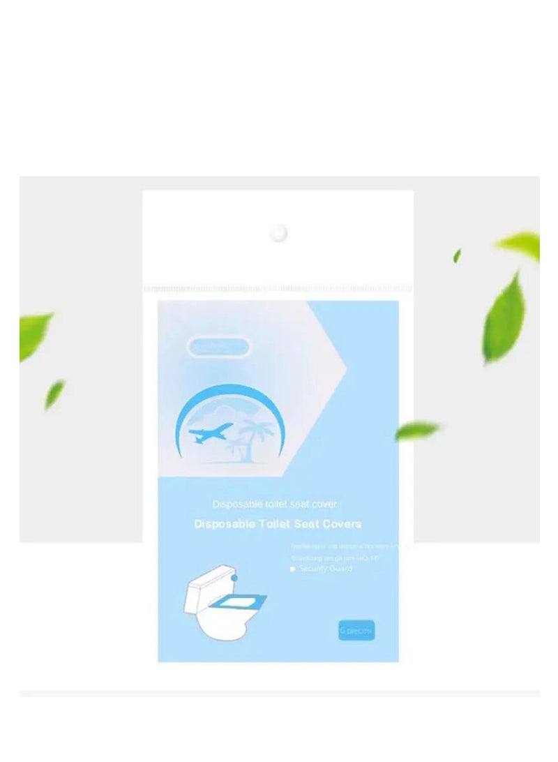 30 PCS/Pack -THE PACK- Disposable Toilet Seat Cover Mat Toilet Paper Pad For Travel Camping Bathroom Accessiories Toilet Cover Mat - Image 1