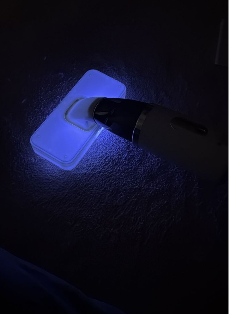 Cordless Handheld Wireless Portable Car Vacuum Cleaner with UV Light – 80W Rechargeable Dust Mite Controller, Strong Suction Wet & Dry Use, Low Noise ≤80dB, Washable Filter, Lightweight 450g for Car, Sofa, Bed, Office & Pet Hair - Image 5