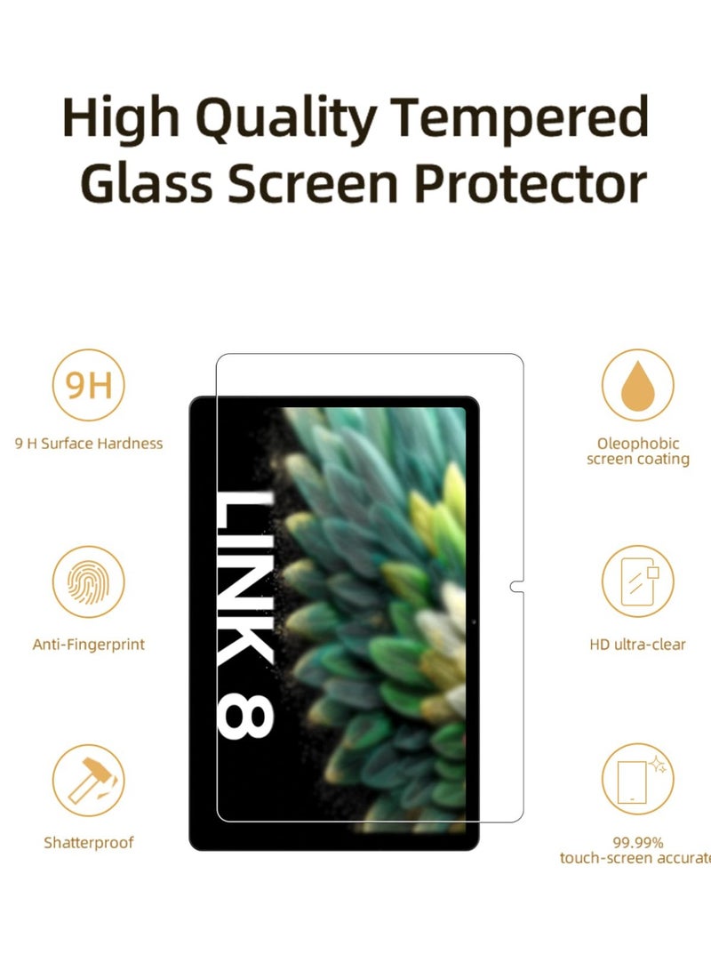 general Screen Protector for Blackview LINK 8 Tablet 12.7-inch, HD Scratch Resistant Tempered Glass Film for Blackview LINK 8 Drop Protection,Touch Sensitive,Anti-Fingerprint,2 pack. - Image 4