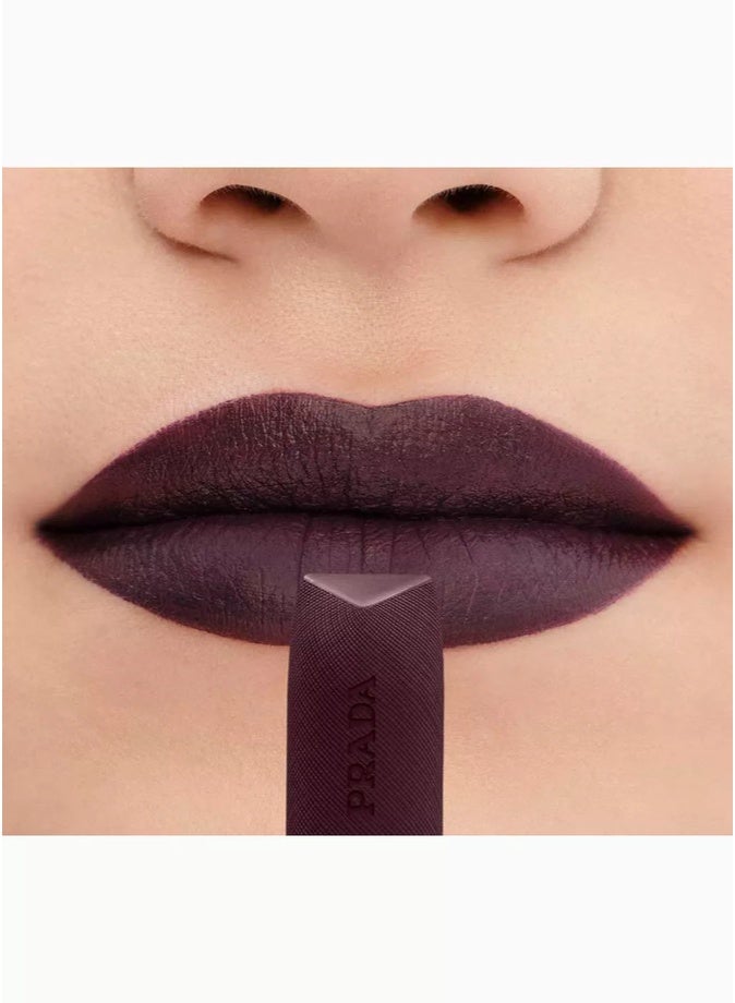 Prada Monochrome Hyper Matte Refillable Lipstick 3.9g  P57| Long-Wear Velvet Matte Lipstick - Image 3