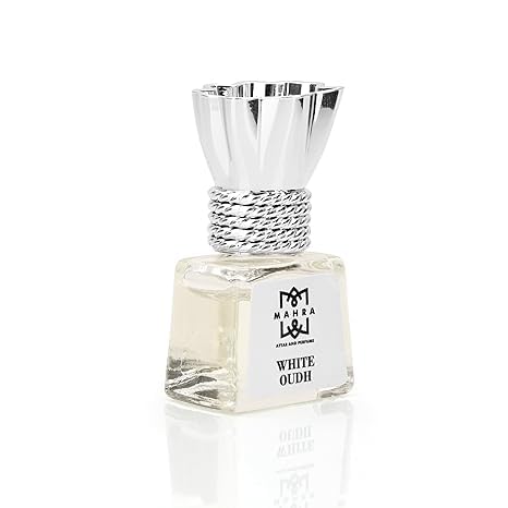 MAHRA White Oud Attar Elegant Refined Timeless Fragrance Fresh Bergamot Delicate White Flowers Sensual Oud LongLasting 5 ML - Image 5