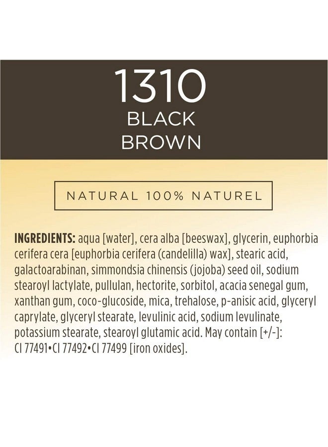 بيرتس بيز ماسكارا بيرتس بيز المغذية الطبيعية ١٠٠٪، أسود بني - ٠٫٤ أونصة (عبوة من قطعتين) - Image 5