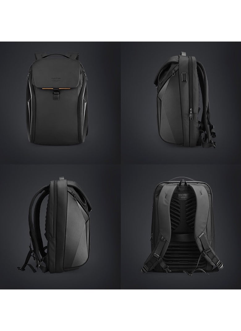MARK RYDEN - Mark Ryden 4076 Waterproof Backpack, USB Charging, 15,6 inch Laptop, Anti-Collision EVA Hard Shell, Large Capacity - Image 1