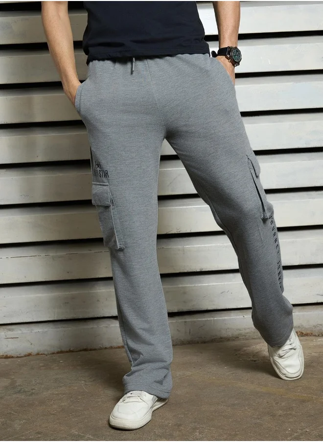 هاي ستار Men Gray Trousers