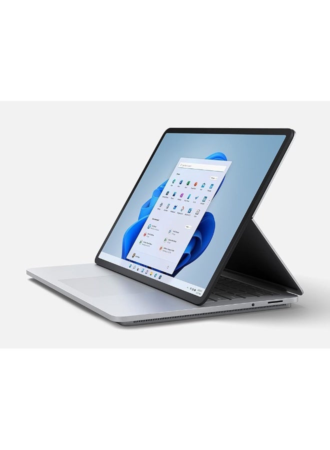 Microsoft Surface Studio 2 Touchscreen Laptop With 14.4-Inch WQXGA Display,Core i7-13700H Processor/16GB RAM/512GB SSD/NVIDIA GeForce RTX 4050 Graphics/Windows 11 Home + Life Time Office 2024 English Platinum English Platinum - Image 1