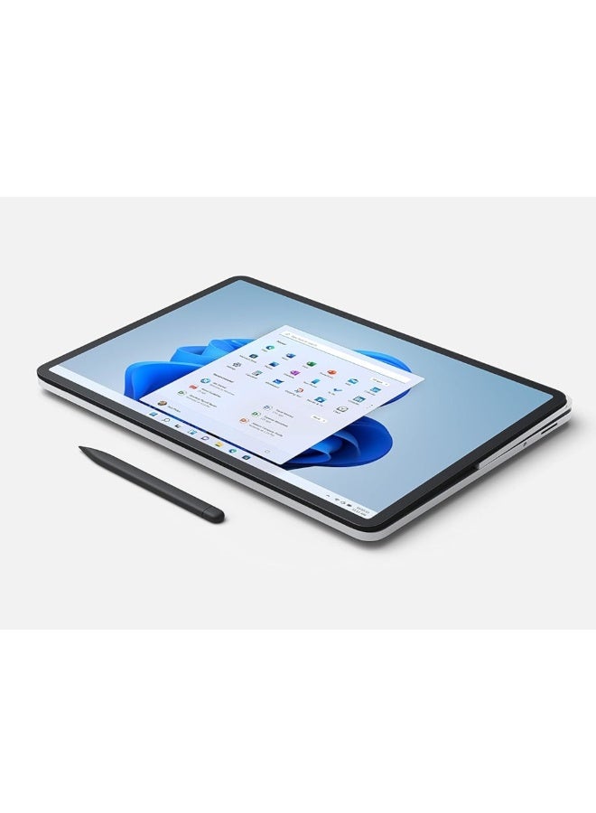 Microsoft Surface Studio 2 Touchscreen Laptop With 14.4-Inch WQXGA Display,Core i7-13700H Processor/16GB RAM/512GB SSD/NVIDIA GeForce RTX 4050 Graphics/Windows 11 Home + Life Time Office 2024 English Platinum English Platinum - Image 3