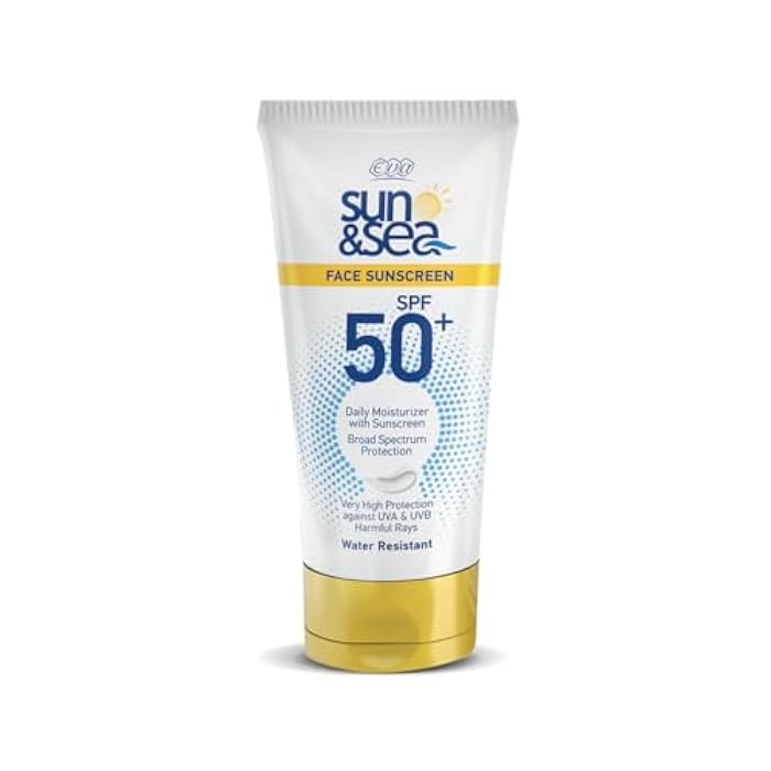 Eva Sun & Sea Face Sunscreen (SPF +50) 40 Ml
