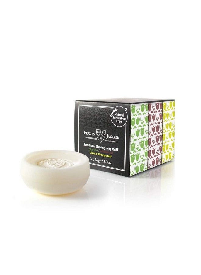 Edwin Jagger Multiscent 3 Pack Shave Soap Refill 2.3Oz  - Image 2