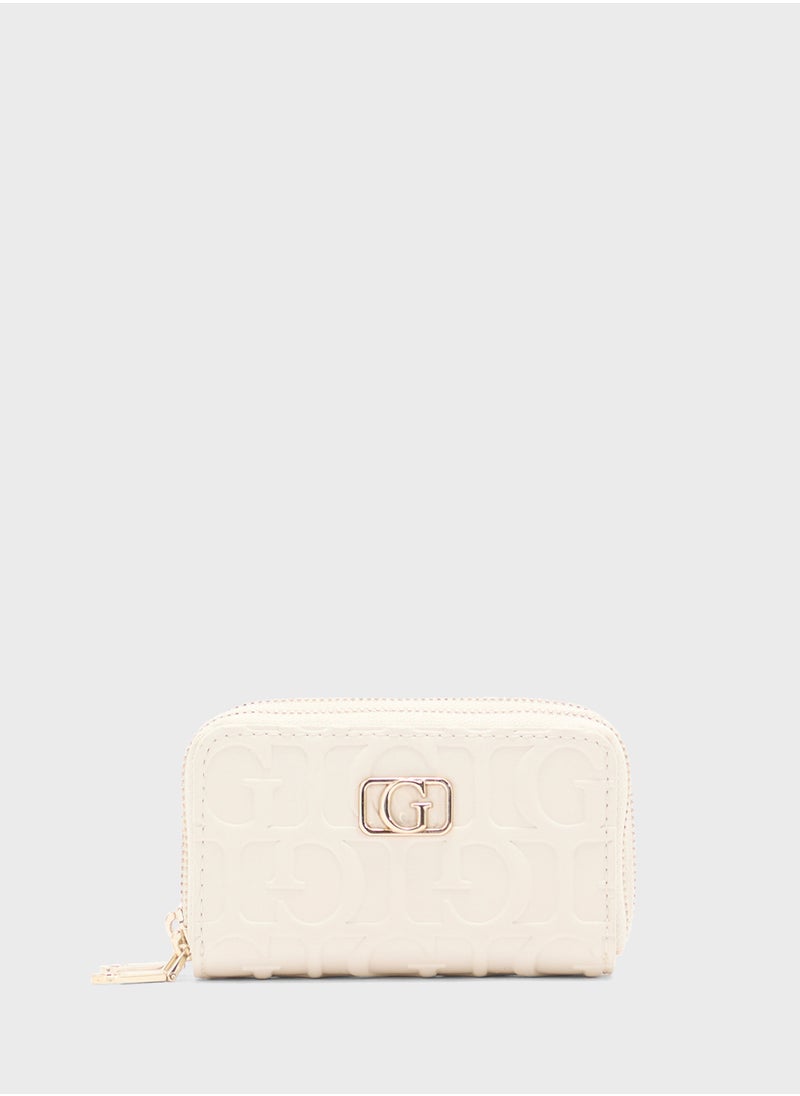GUESS G Television Dbl Zip Mini Wallet  - Image 1