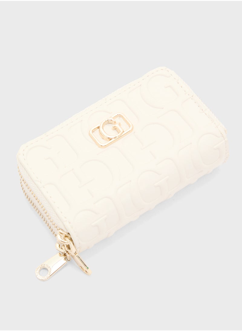 GUESS G Television Dbl Zip Mini Wallet  - Image 3