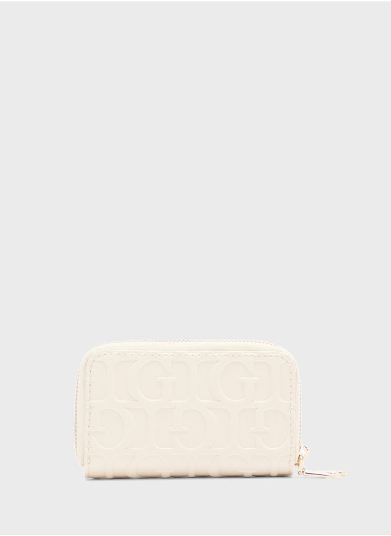 GUESS G Television Dbl Zip Mini Wallet  - Image 2