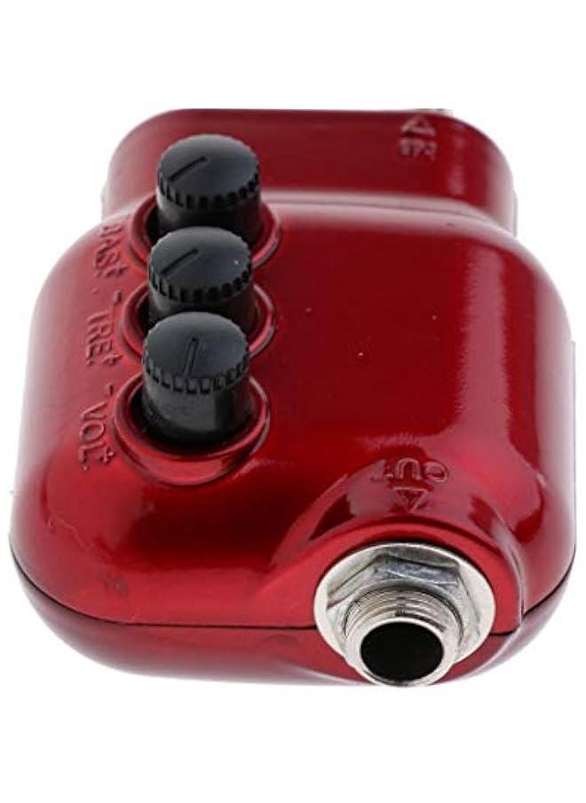 Generic Mini EQ Pre Amplifier for Guitars Stereo Accessory  - Image 3