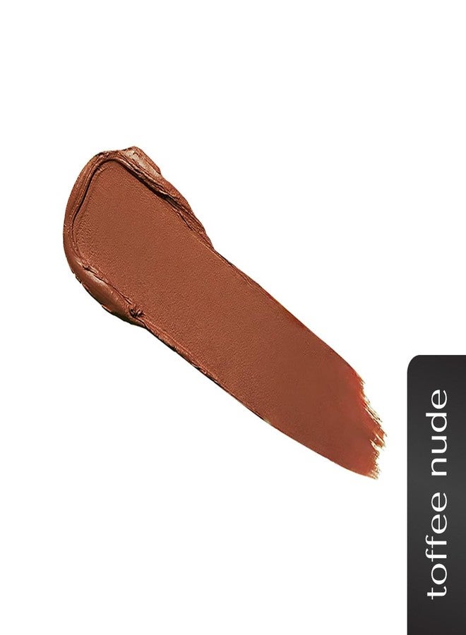 BellaVita Comfort Matte Priming Lipstick, Intense Colour, Creamy Matte Finish, Intense Moisturisation, Smooth Glide, Advance Color Locking Technology, Talc Free, Toffee Nude, 3.5 gm - Image 2