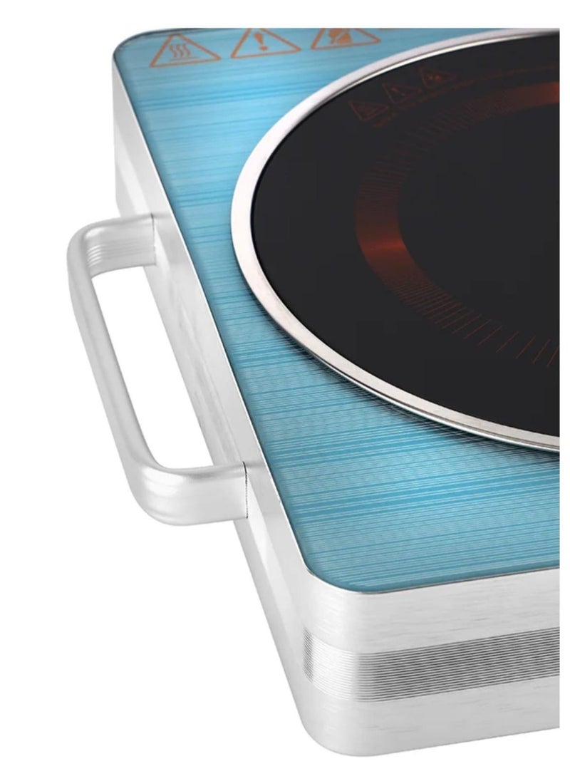 Generic - Infrared Cooker Single | Multi-Function High Heating Efficiency | Touch Button Knob & Sensor Touchpad | Aluminium Housing | Child Safety | Timer Settings | Fast Cooking - Image 1