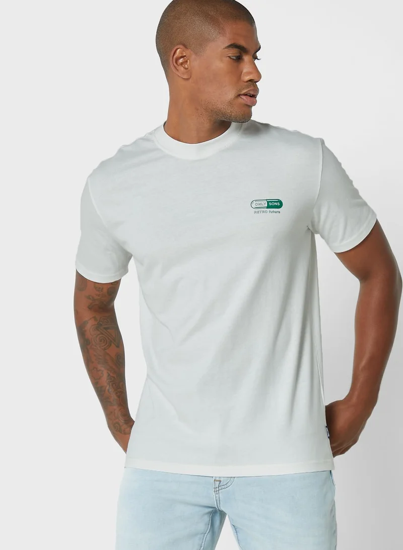 Only & Sons Essential Crew Neck T-Shirt