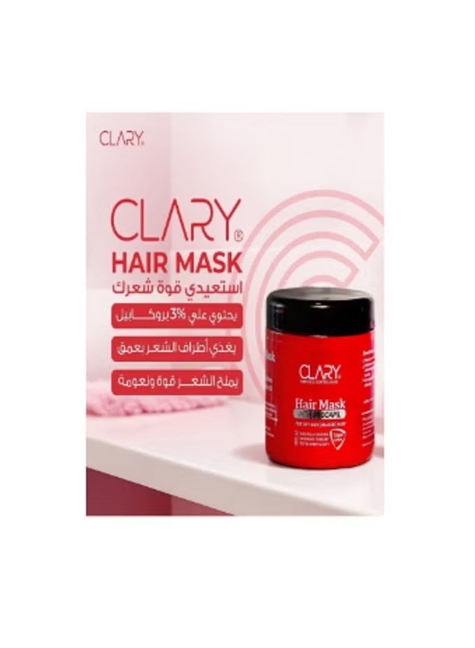 Clary Hair Mask with Procapil – Strengthening & Anti-Hair Fall, 300 ml - Image 3