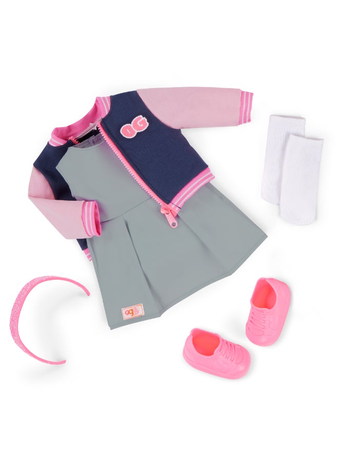 Our Generation Doll w/ School Outfit and Bomber Jacket, Marisol - Image 3