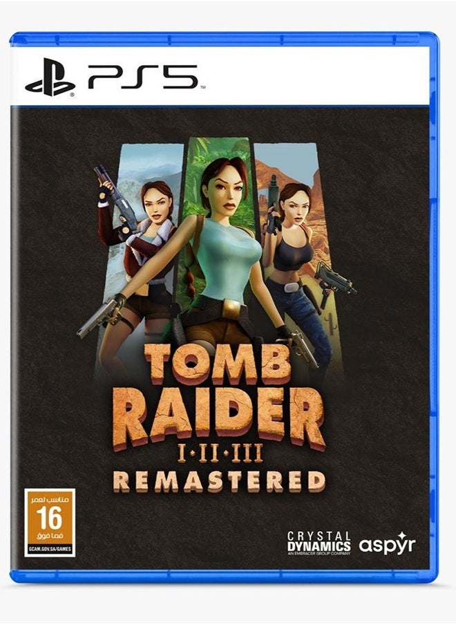 aspyr Tomb Raider I-II-III Remastered For PS5 - (KSA Version)  - Image 1