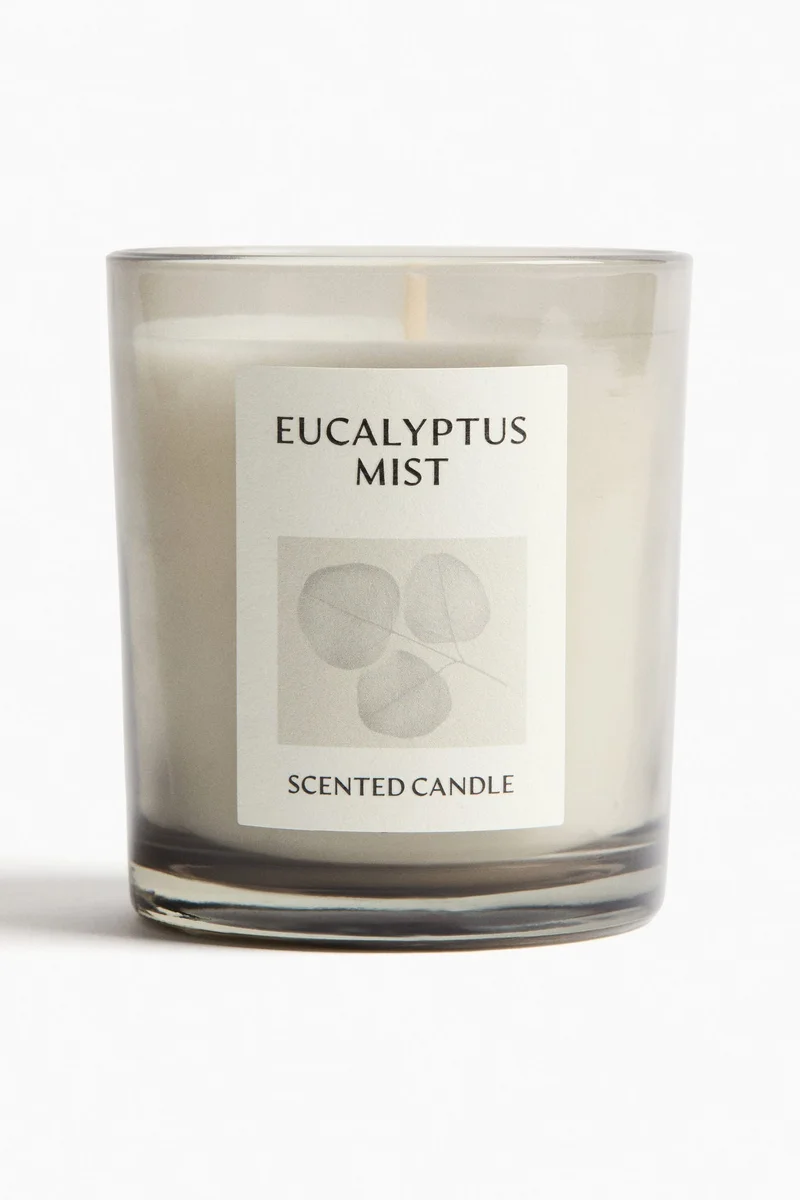 H&M Scented candle in a glass holder
