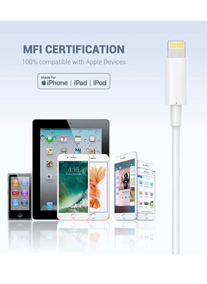 ELTRAZONE iPhone Charger Cable - Apple MFi Certified 3Pack iPhone Charging Cable for iPhone SE 2020 11 Xs Max XR X 8 Plus 7 Plus 6 Plus 5s SE iPad Pro and More  - Image 4