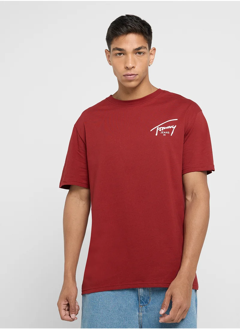 TOMMY JEANS Logo Print T-Shirt