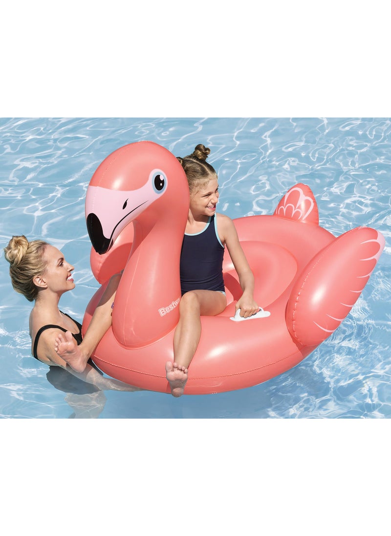 Bestway Rider Fancy Flamingo 138x107cm | Inflatable Ride-on | Pool Float | Summer Water Toy | Pool & Beach Toy - pzsku/Z7113169B1382CC059D32Z/45/1741602877/b8b0d1f6-d410-4b22-9ec9-01ef82ddee33