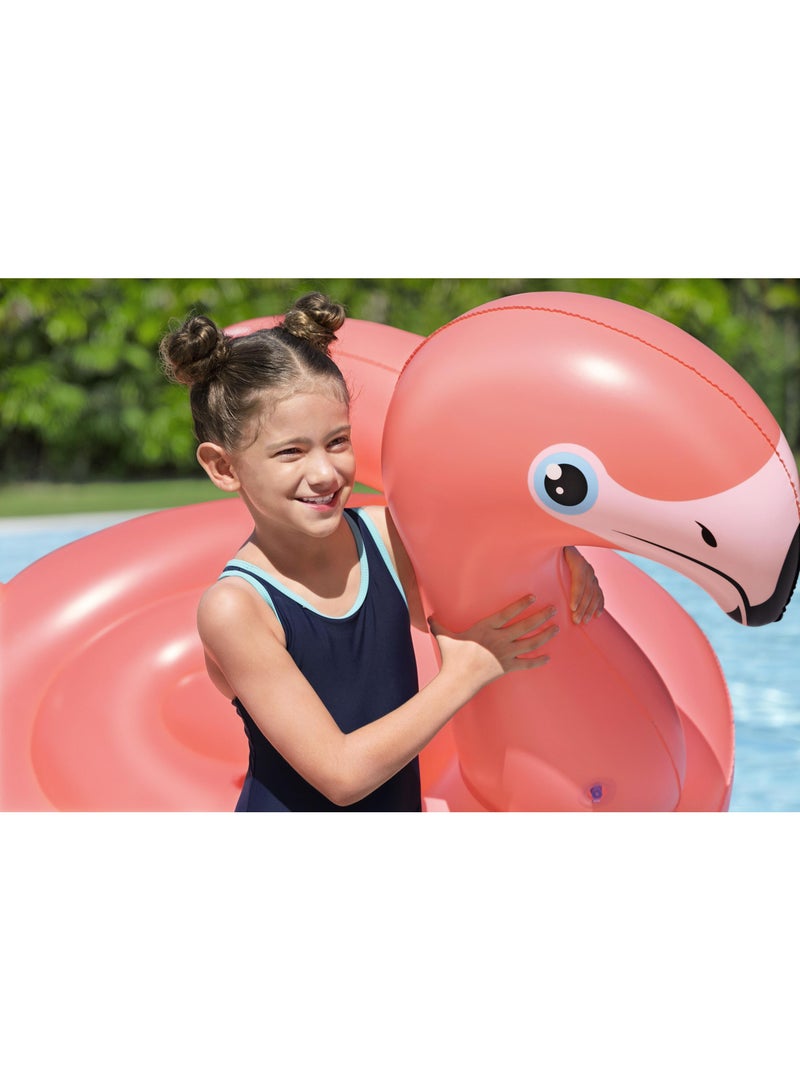 Bestway Rider Fancy Flamingo 138x107cm | Inflatable Ride-on | Pool Float | Summer Water Toy | Pool & Beach Toy - Image 5