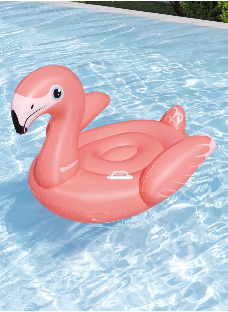 Bestway Rider Fancy Flamingo 138x107cm | Inflatable Ride-on | Pool Float | Summer Water Toy | Pool & Beach Toy - pzsku/Z7113169B1382CC059D32Z/45/1741602914/3a39cc58-44d4-46d9-8614-97841ae618f4