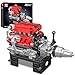 Mould King 10204 V8 Engine Model Kit That Works Car Engine Replica Build Blocks Set Buildable Model for Display Gift for Car Lover 750 Pcs - Image 2