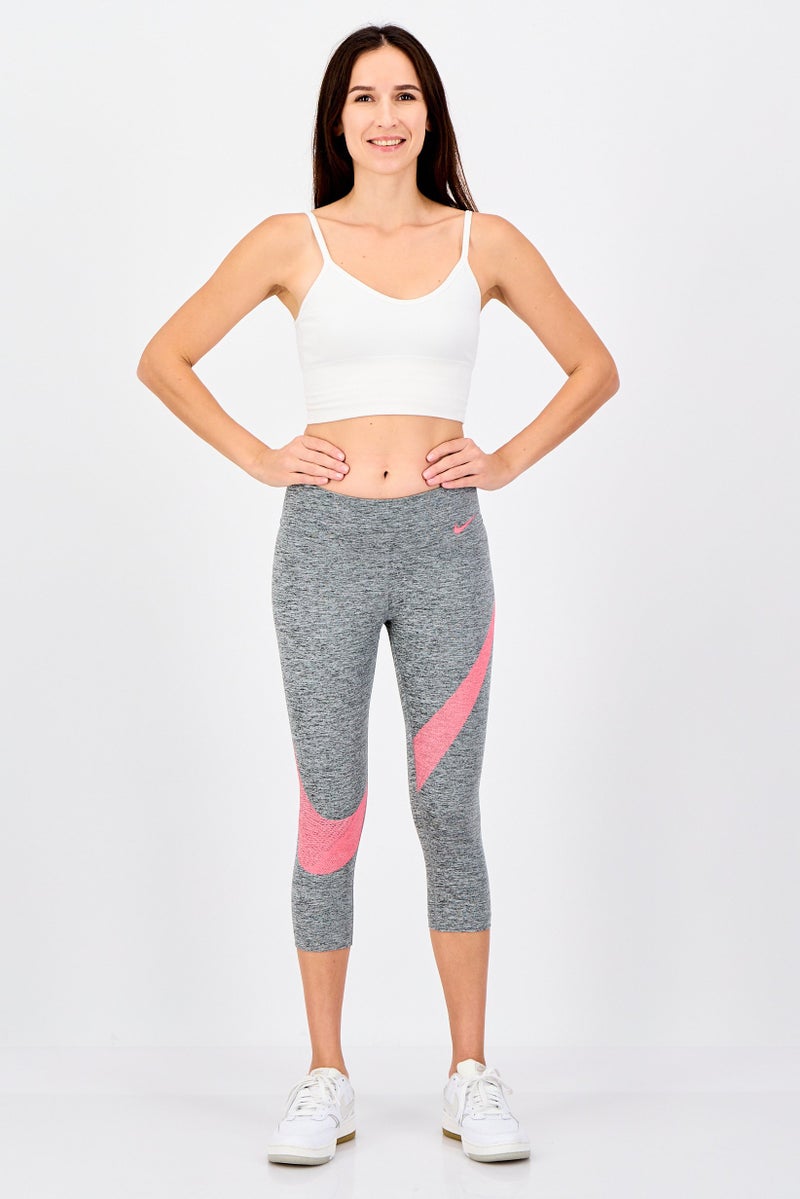 Nike ليجنغز تدريب ضيقة للنساء، رمادي - Image 3