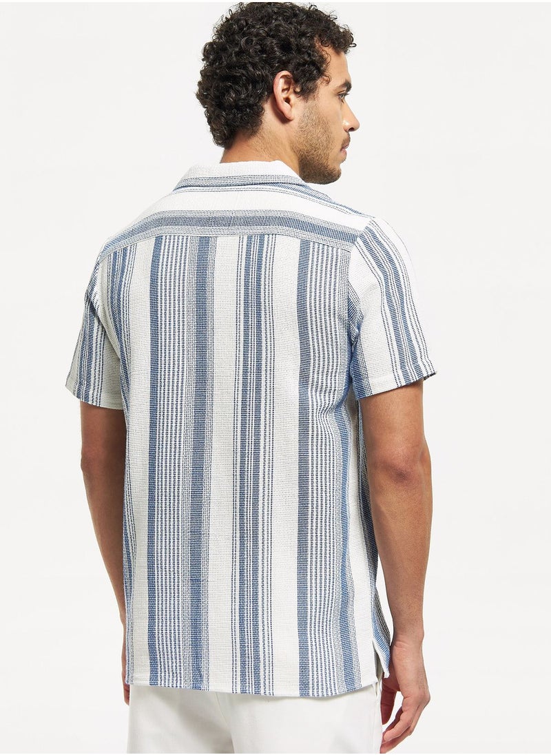 Iconic Striped Slim Shirt  - Image 2