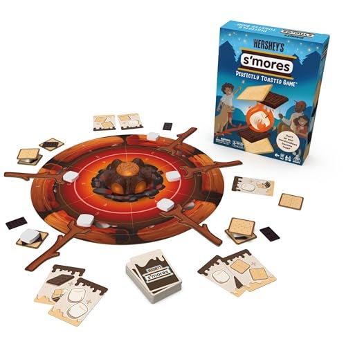 Spin Master Games HERSHEYS Smores Perfectly Toasted Game by Spin Master Games Kids Toys Kids Games Camping Games Board Games for Family Night for Kids Ages 6 and up - Image 1